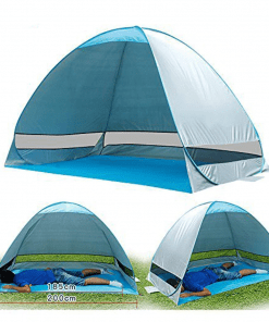 UV-protective automatic opening tent