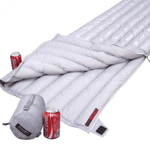 Ultralight Sleeping Bag With White Goose Down 200X82cm
