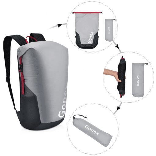 35L Lightweight Hiking Backpack With Pouch