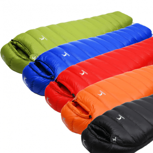 Outdoor Sleeping Bag In Different Colors And Densities